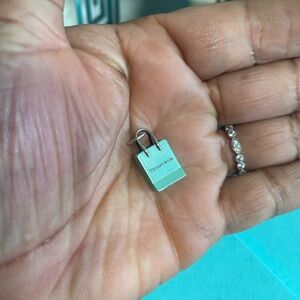 Tiffany & Co. Shopping Bag Blue Tag Charm